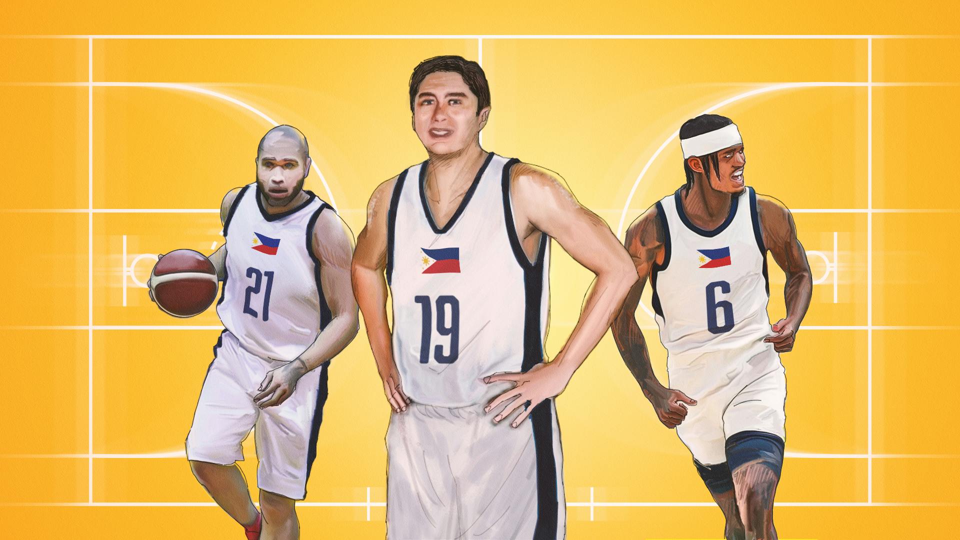 Laban lang: Top players of Gilas Pilipinas in last five stints in Asian Games